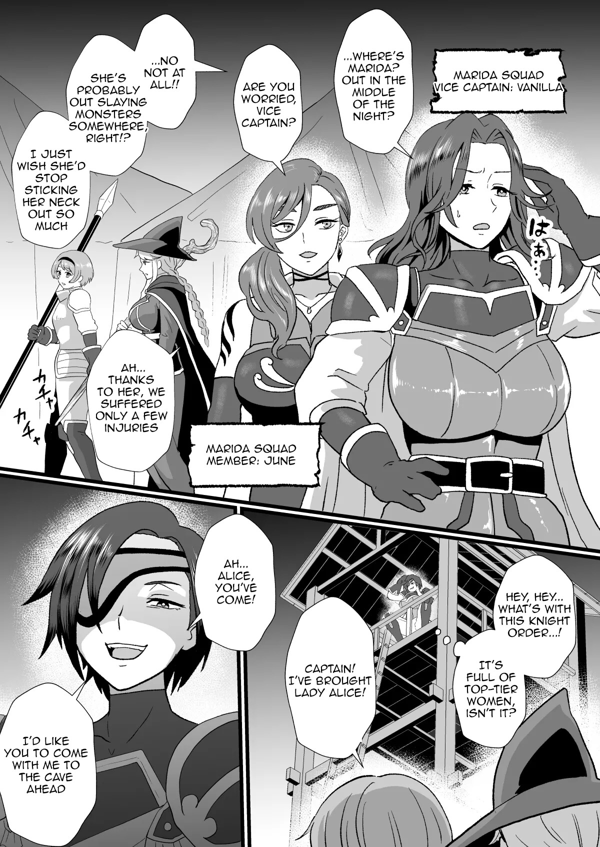 Hentai Manga Comic-The Trap of Body Swap ~The Knight Captain Marida's Conquest~-Read-14